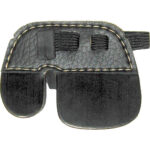 Bateman Bubba 3 Finger Split Cordovan Tab Medium Rubber Back RH