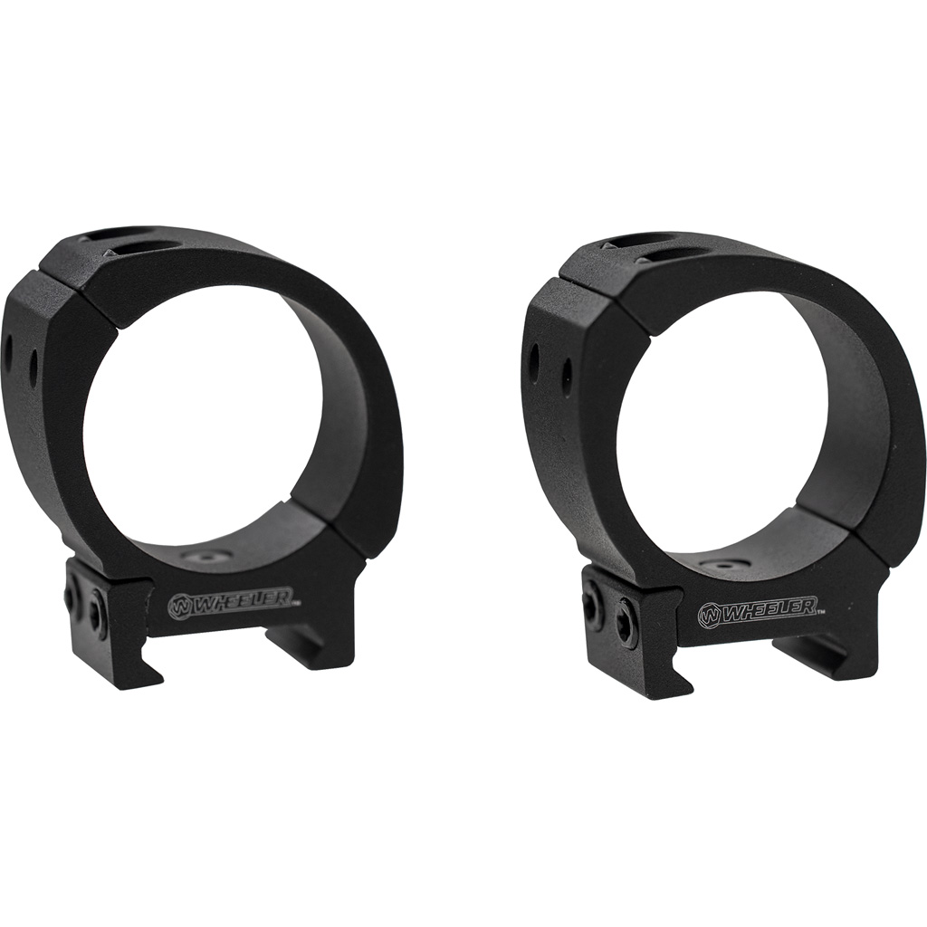 1208072_1.jpg Wheeler Sport Scope Rings Black 1 in. Low - Image 1