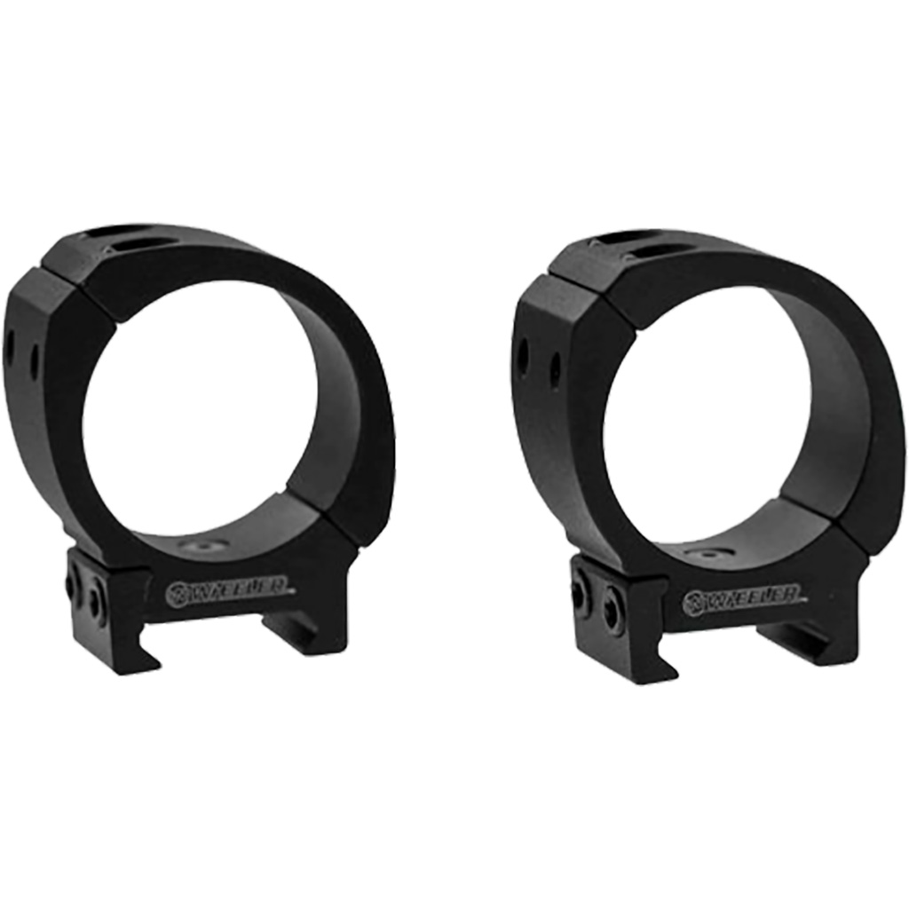1208074_1.jpg Wheeler Sport Scope Rings Black 1 in. High - Image 1