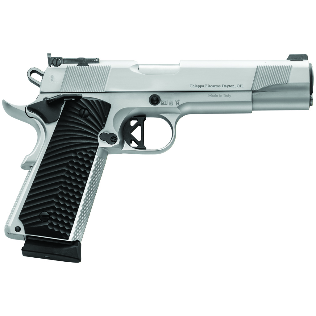 1208143_1.jpg Charles Daly 1911 Empire Pistol 45 ACP 5 in Chrome 8 rd - Image 1