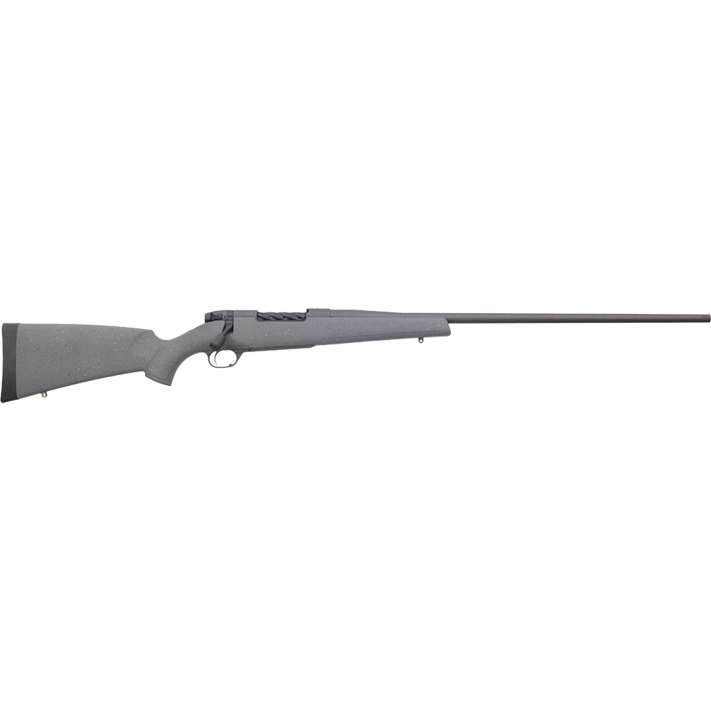 1208181_1.jpg Weatherby Mark V Hunter Rifle 6.5-300 Weatherby 26 in. Cobalt Cerakote Threaded - Image 1