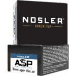 Nosler ASP Handgun Ammo 9mm 115 gr. HG JHP 20 rd.