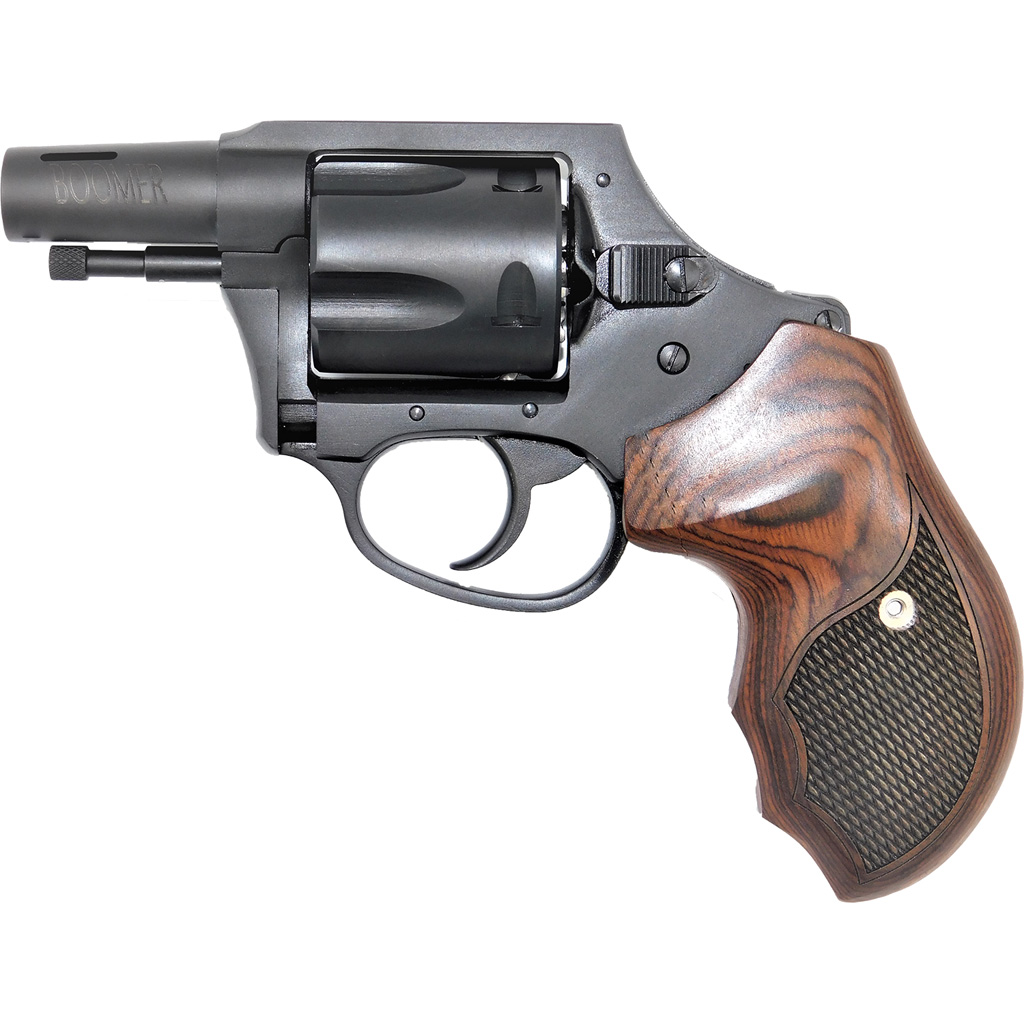 1209431_1.jpg Charter Arms Boomer Revolver 44 Slp. 2 in. Rose Wood 5 rd. - Image 1