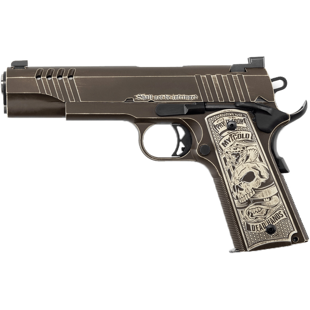 1209955_1.jpg Auto-Ordnance Cold Dead Hands Pistol 45 ACP 5 in. Brown Cerakote 7 rd. - Image 1