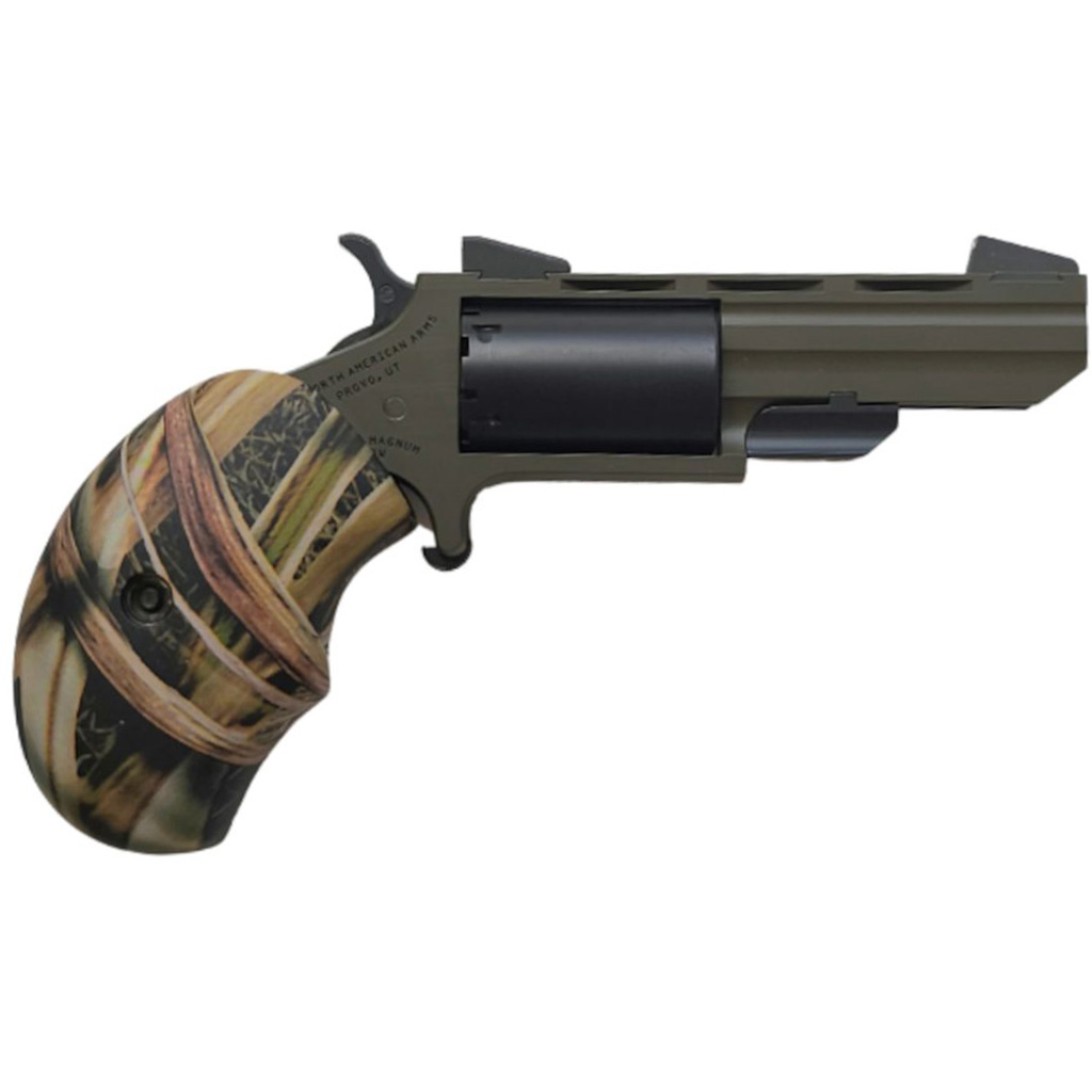 1210046_1.jpg NAA Green Hunter Revolver 22 Mag. 2 in. OD Green Cerakote 5 rd. - Image 1