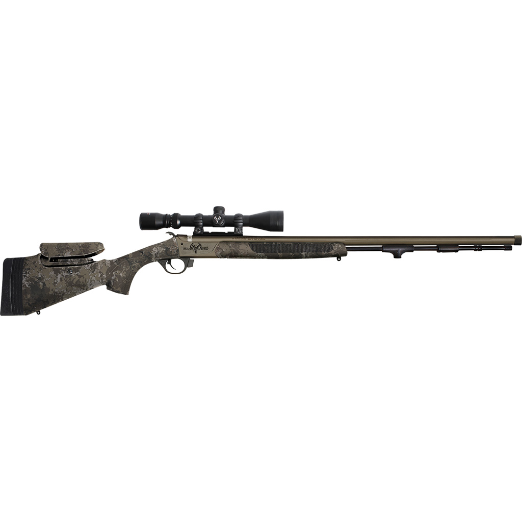 1210420_1.jpg Traditions Pursuit XT Pro Muzzleloader 50 Cal. 26 in. Veil Alpine w/ Scope - Image 1