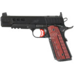 Kimber Rapide Heat Pistol 45 ACP 5 in. Black and Red 8 rd.