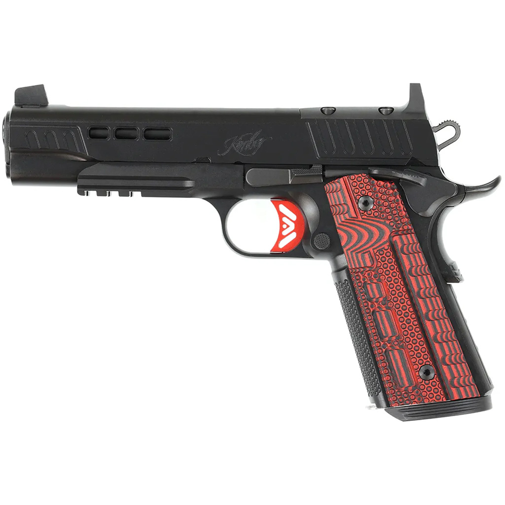 1210567_1.jpg Kimber Rapide Heat Pistol 45 ACP 5 in. Black and Red 8 rd. - Image 1