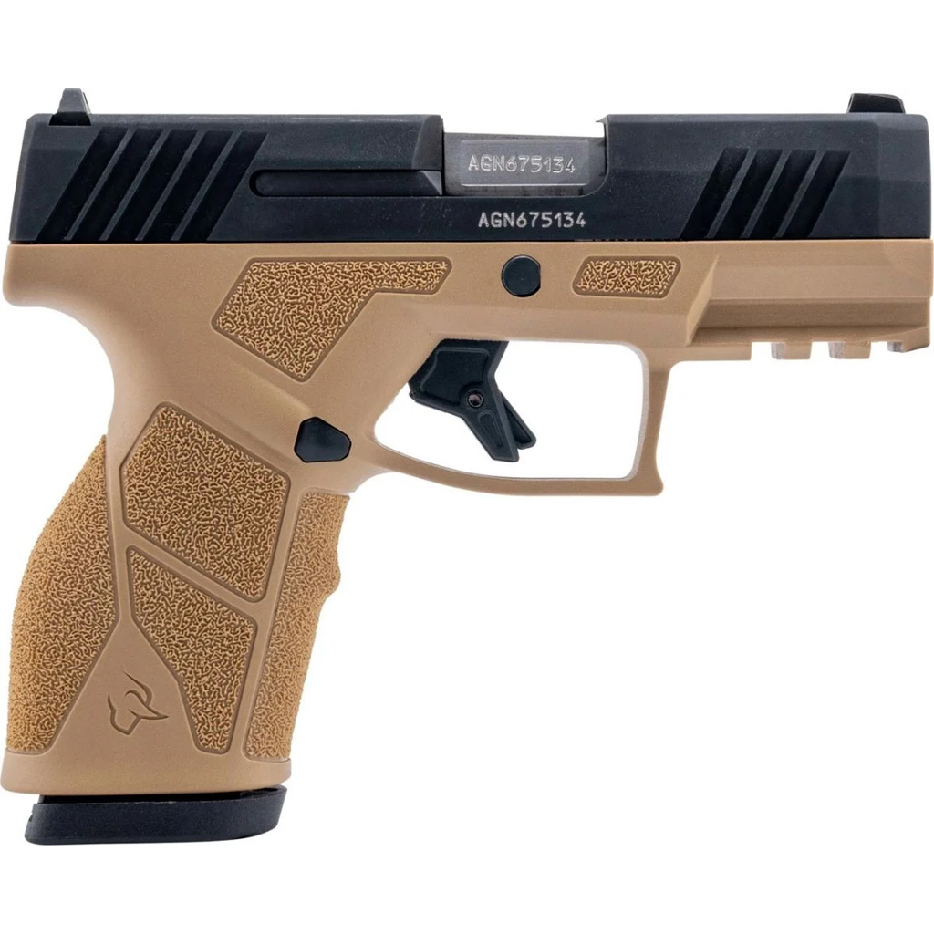 1211319_1.jpg Taurus GX2 Pistol 9mm 3.38 in. Tan Frame / Black Slide 10rd. - Image 1