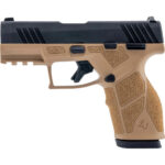 Taurus GX2 Pistol 9mm 3.38 in. Tan Frame / Black Slide 10rd. - Image 3