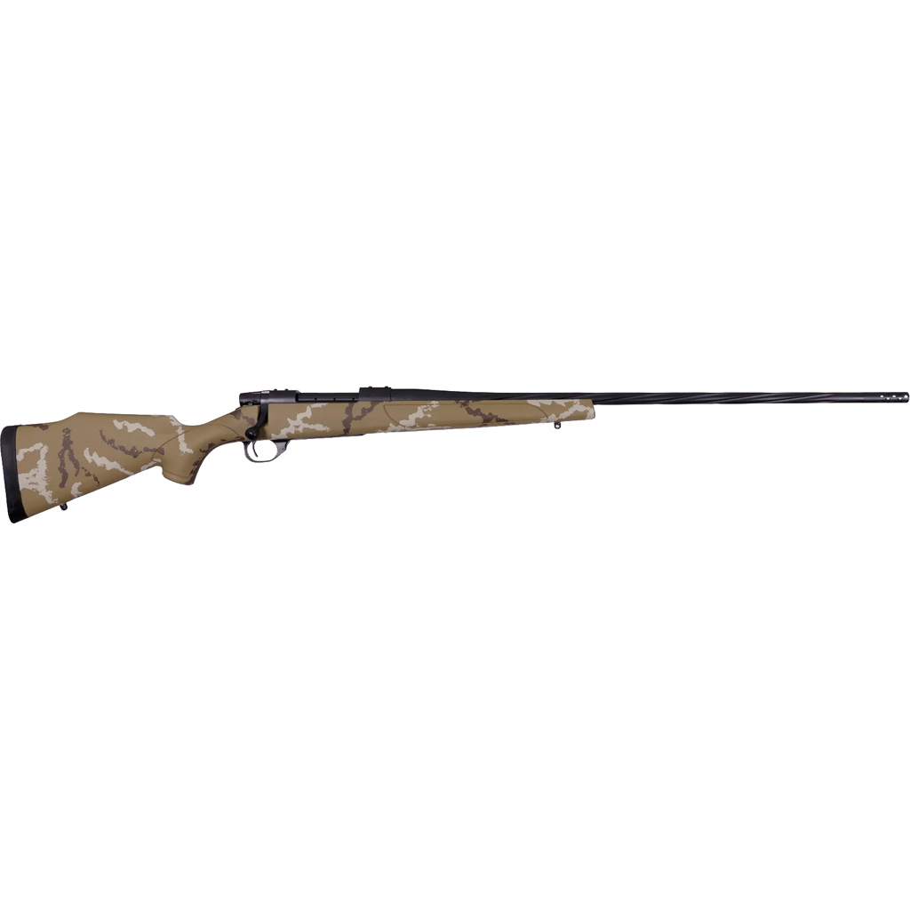 1211685_1.jpg Weatherby Vanguard Outfitter Rifle 243 Win 22 in Tan w/Brake RH - Image 1
