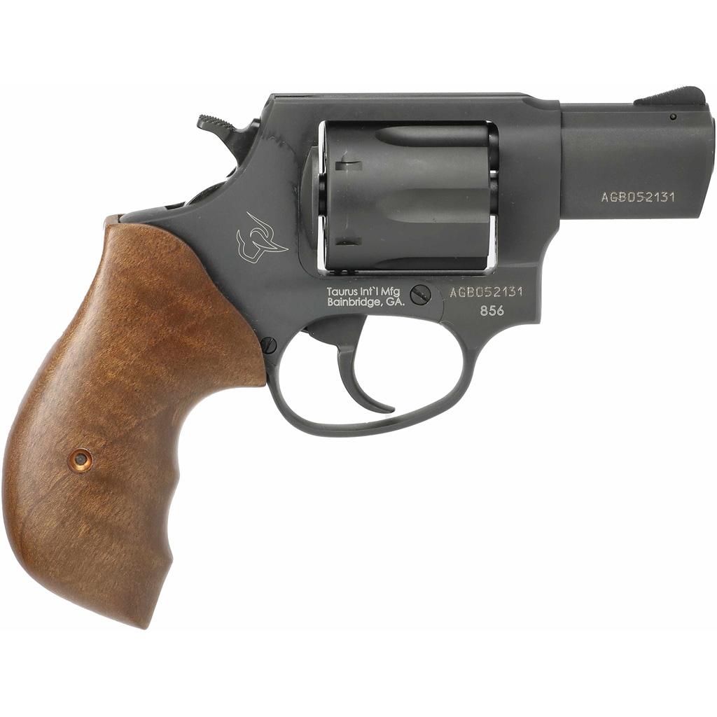 1211997_1.jpg Taurus 856 Revolver 38 Spl. 2 in. Black/Turkish Walnut Grips 6 rd. - Image 1