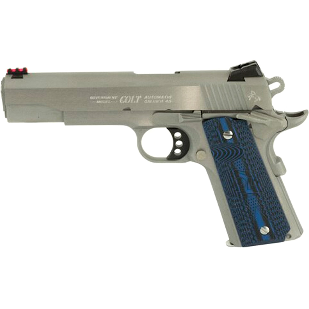 1212347_1.jpg Colt 1911 Competition Pistol 45 ACP 5 in. Stainless 8 rd. - Image 1