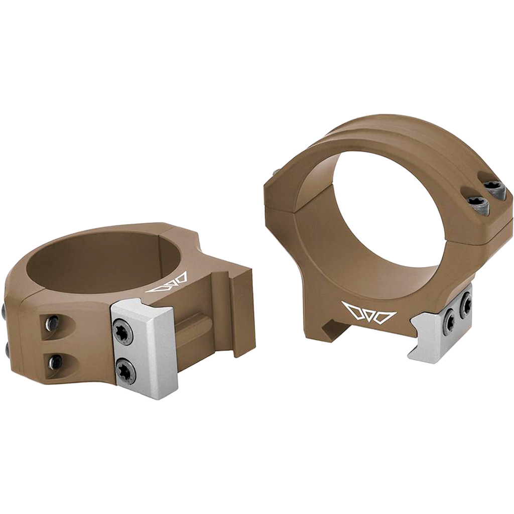 1212875_1.jpg Warne Hyperlite Scope Rings Dark Earth 30mm Low - Image 1
