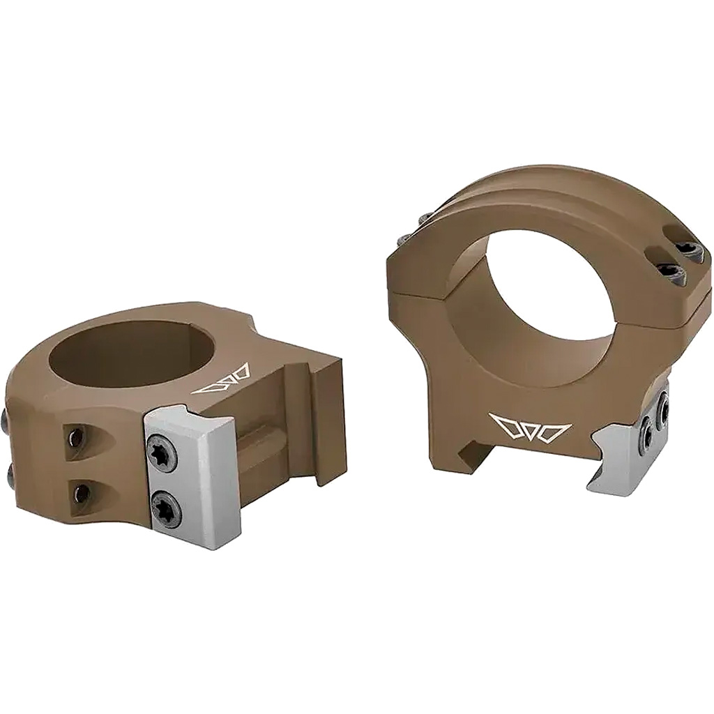 1212877_1.jpg Warne Hyperlite Scope Rings Dark Earth 30mm High - Image 1