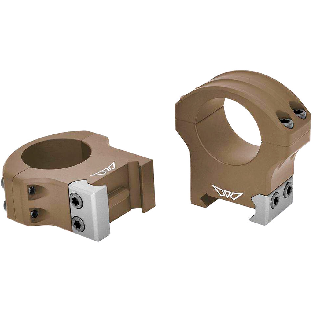 1212880_1.jpg Warne Hyperlite Scope Rings Dark Earth 34mm High - Image 1
