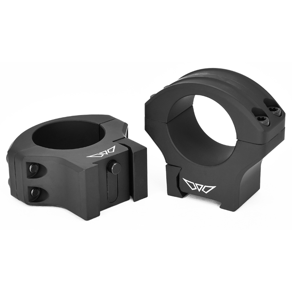 1212893_1.jpg Warne Hyperlite Tikka Scope Rings Matte Black 30mm Tikka Medium - Image 1