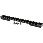 Warne Mountain Tech Rail Matte Black 20 MOA Savage Short Action - Image 2