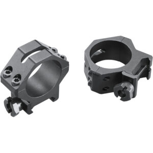 Weaver Classic 4Hole Skeleton Rings Matte Black 30mm Low Clamshell Pack