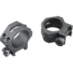 Weaver Tactical 4Hole Picatinny Ring Matte Black 30mm Low Clamshell Pack - Image 2