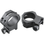 Weaver Tactical 4Hole Picatinny Ring Matte Black 30mm High Clamshell Pack - Image 2