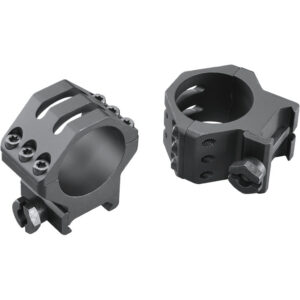 Weaver Tactical 6Hole Picatinny Ring Matte Black 30mm Medium Clamshell Pack