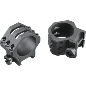Weaver Tactical 6Hole Picatinny Ring Matte Black 30mm Low Clamshell Pack