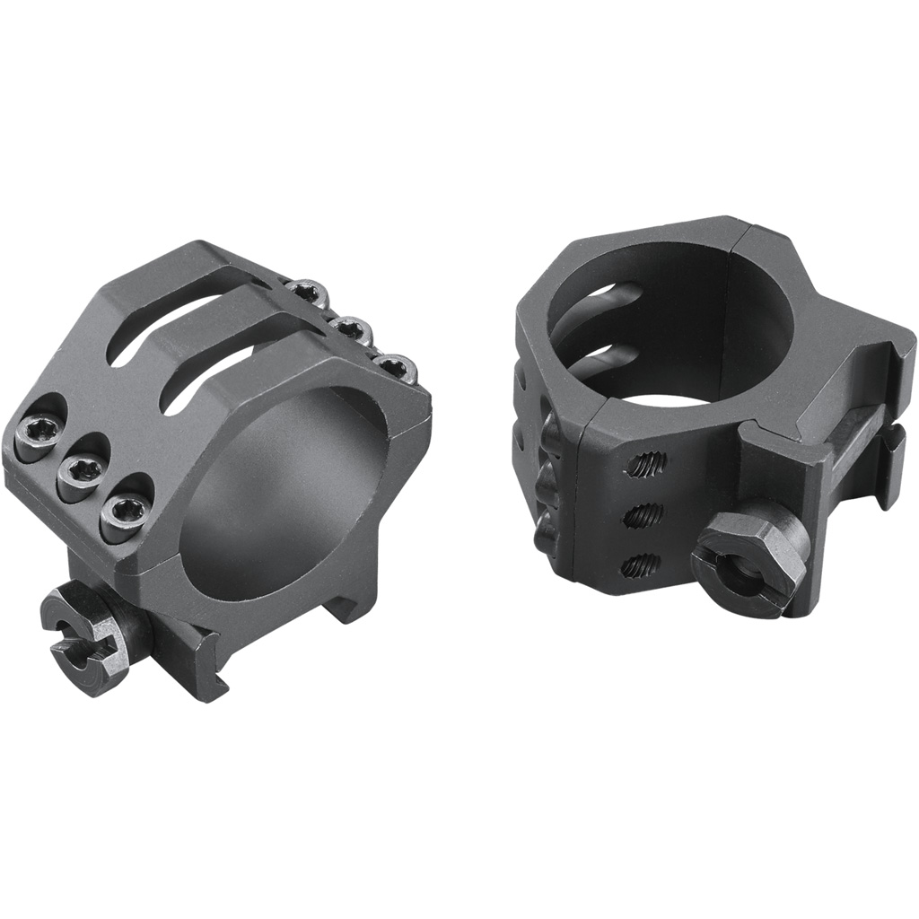 1213222_1.jpg Weaver Tactical 6Hole Picatinny Ring Matte Black 30mm Low Clamshell Pack - Image 1