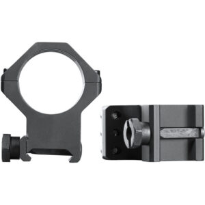 Weaver Tactical 6Hole Picatinny Ring Matte Black 30mm High Clamshell Pack