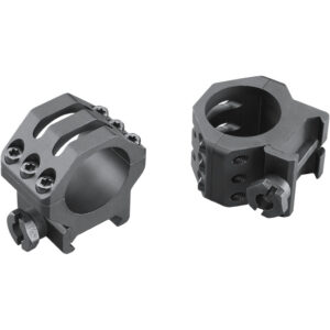 Weaver Tactical 6Hole Picatinny Ring Matte Black 1" Medium Clamshell Pack