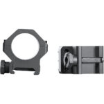 Weaver Tactical 6Hole Picatinny Ring Matte Black 1" High Clamshell Pack - Image 2