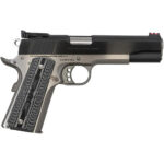 Colt 1911 Gold Cup Pistol  38 Super 5 in. Black/Cerakote Titanium 9 rd. - Image 2