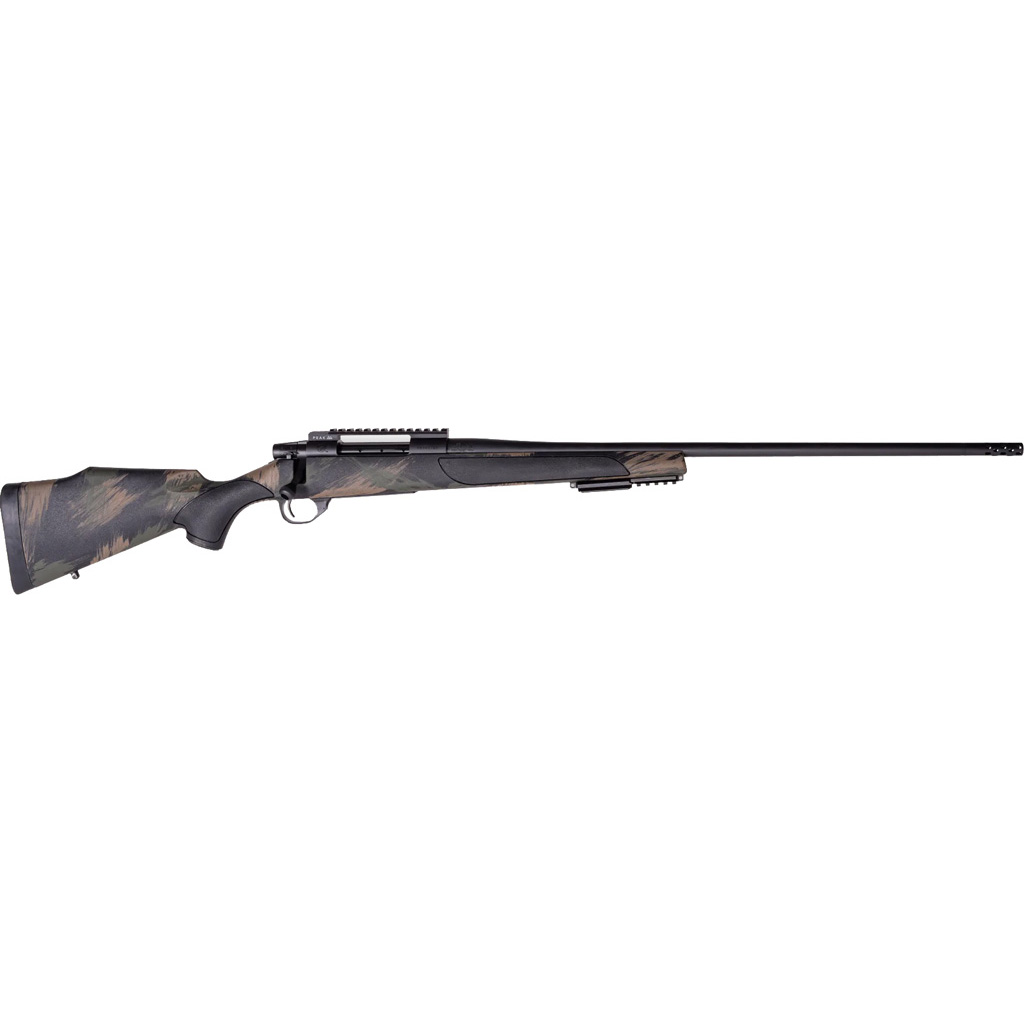 1213633_1.jpg Weatherby Vanguard Black Hills HB Rifle 308 Win 20 in. Black w/Green & Tan RH - Image 1