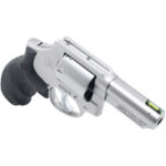 Taurus 66 Combat Revolver  357 Mag 3 in. Matte Stainless Optic Ready 6 rd - Image 2