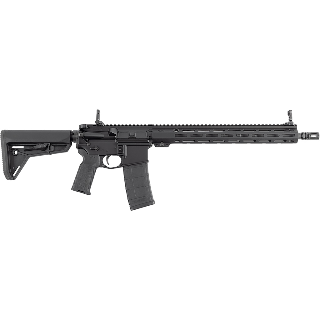 1213823_1.jpg Colt M4 Carbine Enhanced Patrol Gen II Pro Rifle 5.56 Nato 16.1 in Black M-Lok w/MBUS Sights 30 rd - Image 1