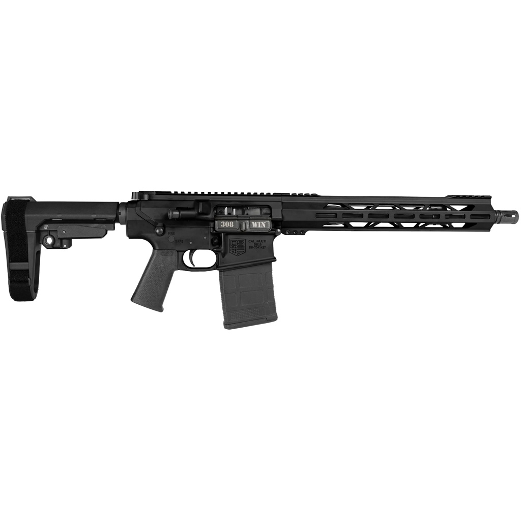 1213873_1.jpg Diamondback Carbon DB10 Pistol 308 Win. 13.5 in. Black 13 in M-lok w/SB3 20 rd. - Image 1