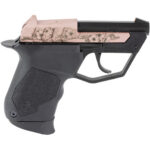 Taurus 22TUC Pistol 22 LR 3 in. Black/Cherry Blossom Engraved 9 rd. - Image 3