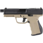 FMK G3 Threaded Barrel Pistol 9mm 4.5 in. Dark Earth w/ Glock Comp Sights 14 rd. - Image 3