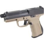 FMK G3 Threaded Barrel Pistol 9mm 4.5 in. Dark Earth w/ Glock Comp Sights 14 rd. - Image 2