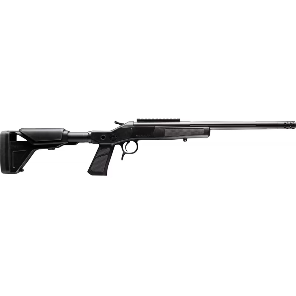 1214389_1-1.jpg CVA Scout XB Short Barrel Rifle 300 Blackout 16.5in Stainless/Graphite BLK w/0MOA - Image 1