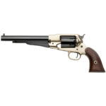 Pietta 1858 Army Blackpowder Revolver  .44 Cal 8 in. Brass Frame/Blued Brl&CYL 6 rd.