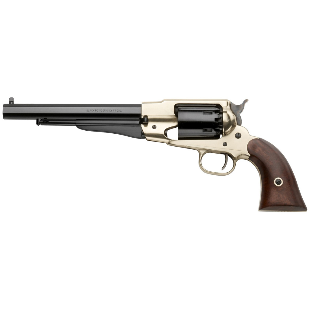 1214515_1.jpg Pietta 1858 Army Blackpowder Revolver .44 Cal 8 in. Brass Frame/Blued Brl&CYL 6 rd. - Image 1