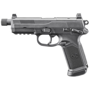FN FNX-45T Tactical Pistol  45 ACP 5.3 in. Black w/Threaded Barrel 15 rd.