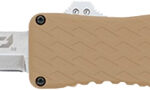 SCHRADE KNIFE UPROAR D/A OTF - 3" D2 BAYONET POINT FDE/SS