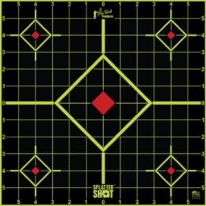 SPLATTER SHOT TARGET SIGHT-IN - 12" GREEN PEEL/STICK 12EA