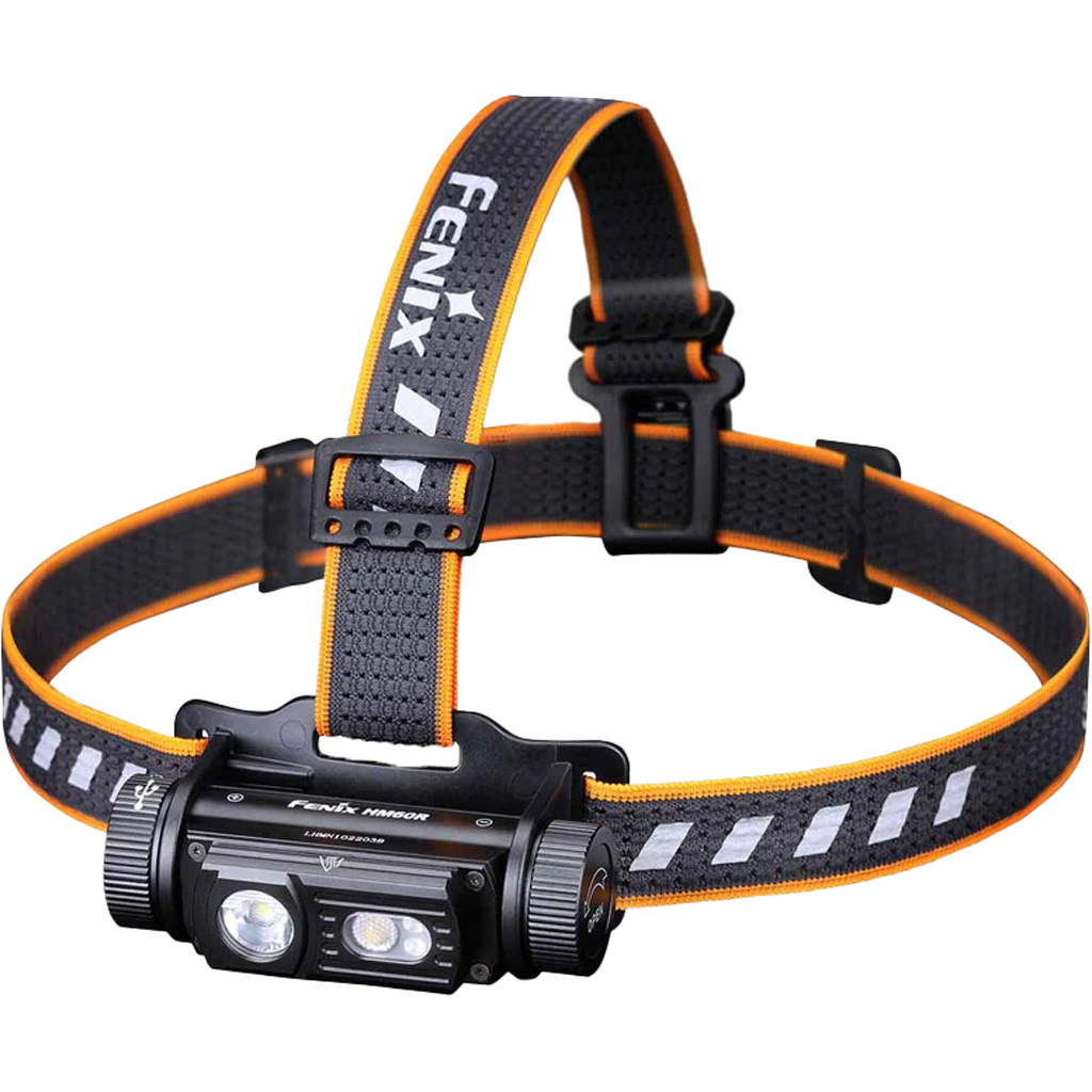 1301842_1.jpg Fenix HM60Rv2 Rechargeable Headlamp 1600 Lumens Black - Image 1
