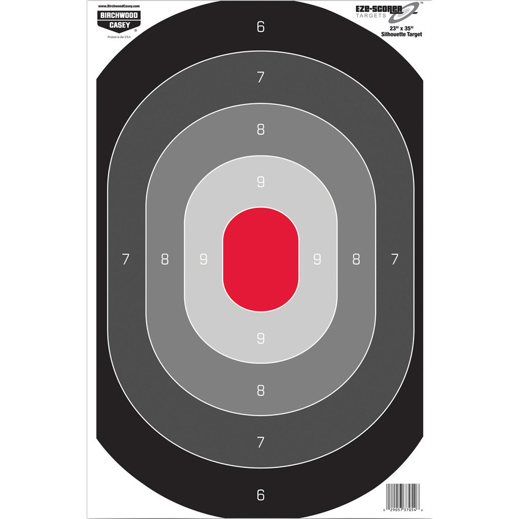 1302381_1.jpg Birchwood Casey Eze-Scorer Oval Silhouette Target 23 x 35 in. 100 Pack - Image 1