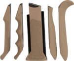 HOGUE AR-15 M-16 MODULAR GRIP - RUBBER FLAT DARK EARTH - Image 2