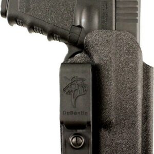 DESANTIS SLIM TUCK HOLSTER IWB - KYDEX AMBI FITS GLOCK 42 BLACK