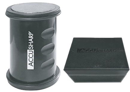 138C.jpg ACCUSHARP 2-STONE ROLLING - KNIFE SHARPENER BLACK - Image 1